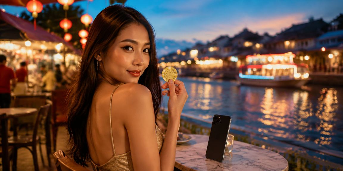 A modern online entertainment setting in Melaka using the s500 platform on a mobile device